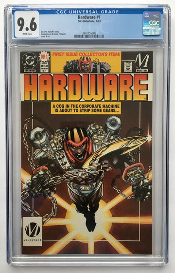 HARDWARE #1 CGC 9.6 FREE S/H.