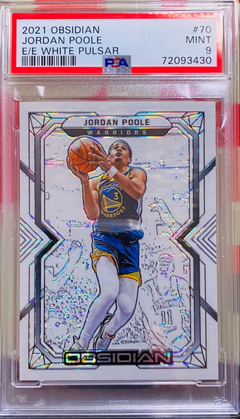 2021 Panini Obsidian Electric Etch White Pulsar PSA 9