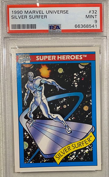 1990 Marvel Silver Surfer PSA 9