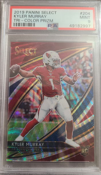 2019 Kyler Murray Select Field Level Tri-Color 88/99
