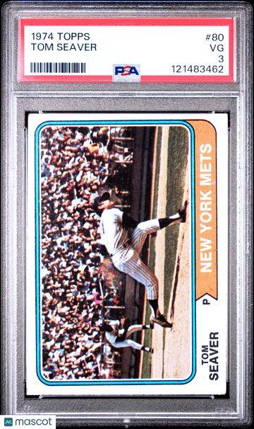 1974 Topps Tom Seaver #80 PSA 3