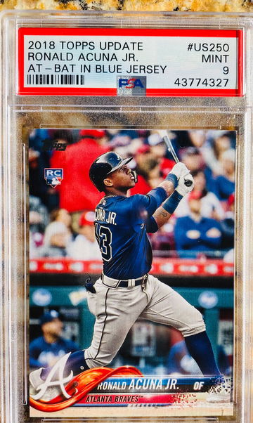 2018 Topps Update Ronald Acuna Jr. #US250