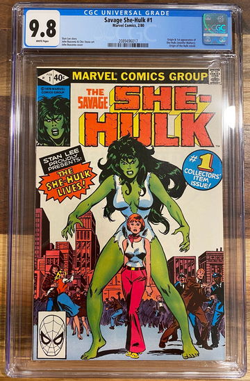Savage She-Hulk #1 CGC 9.8 1st She-Hulk