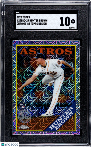 2023 Topps Hunter Brown #2T88C-29 CHR. '88 SGC 10