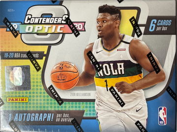 2019-20 optic contenders HOBBY BOX 6 cards per box 2019 2020