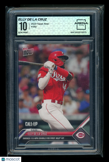 2023 Topps Now Elly De La Cruz #392 Arena Club 10