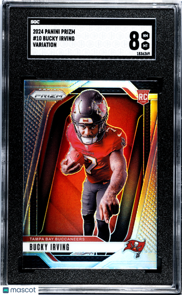 2024 Panini Prizm Bucky Irving #10 Variation SGC 8