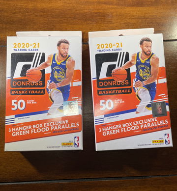 2020-2021 Donruss Basketball Hanger Box (2) 50 cards / box