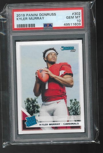 Kyler Murray Donruss PSA 10 ROOKIE