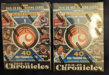 2 Box Lot 2019 Chronicles Basketball Blasters