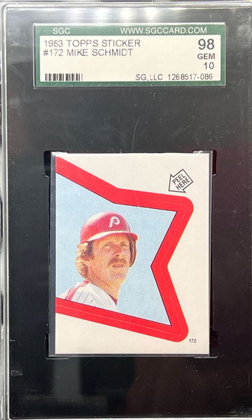 1983 Topps Mike Schmidt   SGC 10