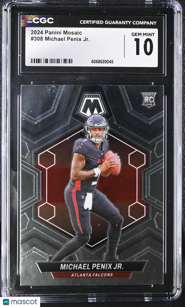 2024 Panini Mosaic Michael Penix Jr. #308 CGC 10