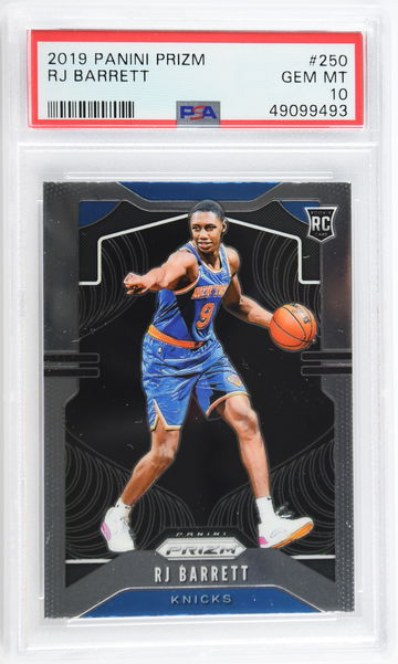 2019 Panini Prizm RJ Barrett PSA 10 #250