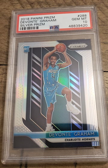 2018 prizm devonte Graham silver