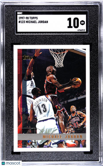1997 Topps Michael Jordan #123 SGC 10
