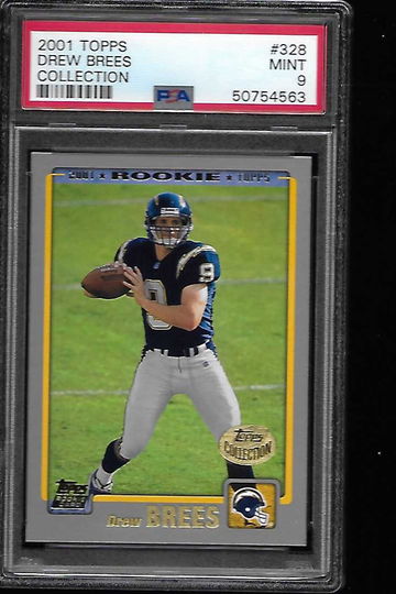 2001 TOPPS COLLECTION DREW BREES