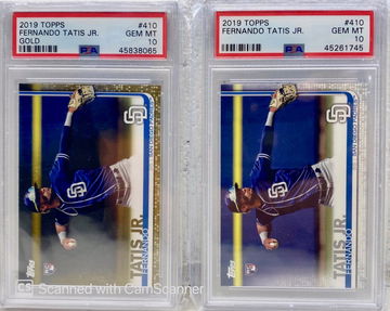 Fernando Tatis Jr (1x GOLD #410, 1x Base #410)