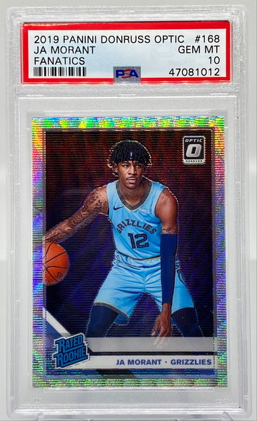 Ja Morant Optic Fanatics PSA 10 47081012