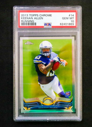 2013 Topps Chrome - Keenan Allen - Rookie Base Running PSA 10 Gem Mint