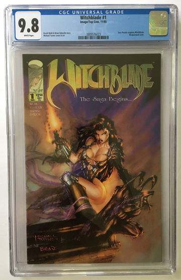 WITCHBLADE #1 CGC9.8 1st Appearance "THE SAGA BEGINS..."FREE S/H.