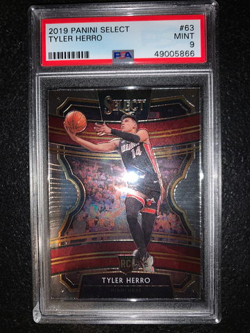 Tyler Herro Select PSA 9