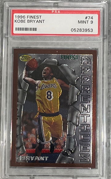 1996 Kobe Bryant Finest #74
