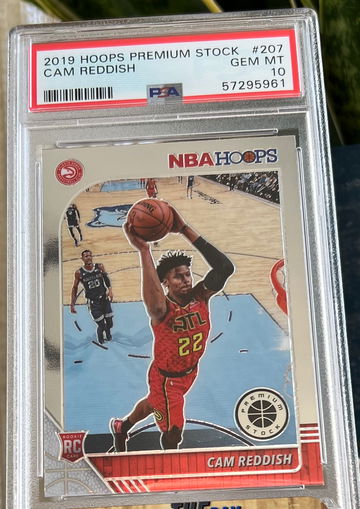 2019 Panini Hoops Premium Stock Cam Reddish #207 PSA 10 Gem Mint Rookie Card RC!