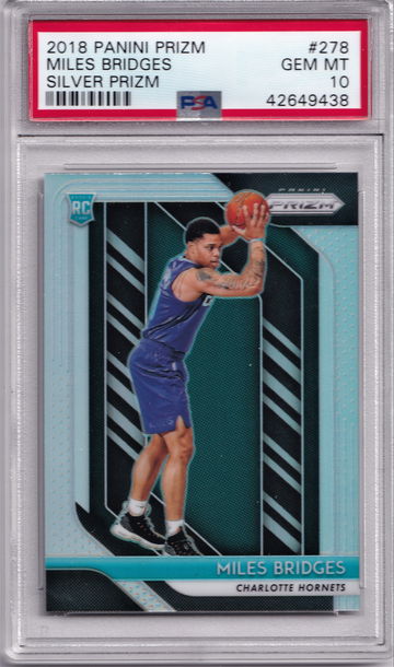 MILES BRIDGES SILVER PRIZM