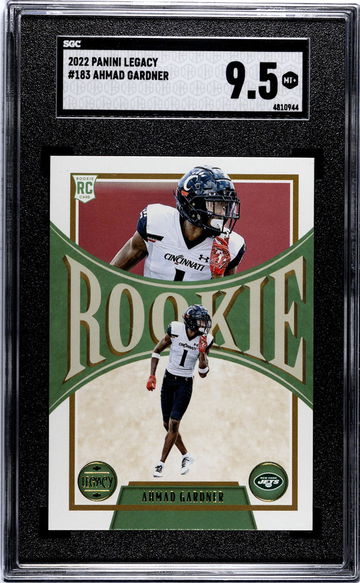 2022 Panini Legacy #183 Ahmad Gardner SGC 9.5