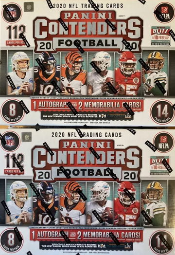 2020 Panini Contenders Football Mega Boxes (Lot of 2) - Target