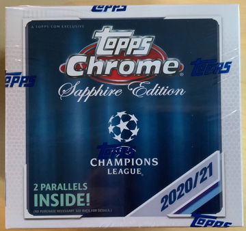 2020-21 Topps Chrome Champions League Sapphire Edition