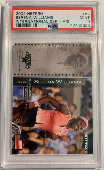 2003 Netpro Serena Williams International All Star PSA 9
