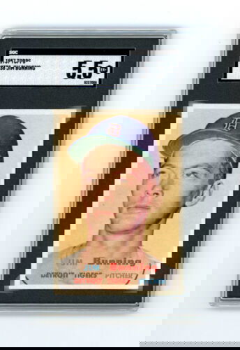 1957 Topps #338 Jim Bunning Rookie SGC 5.5 EX+ Tigers HOF