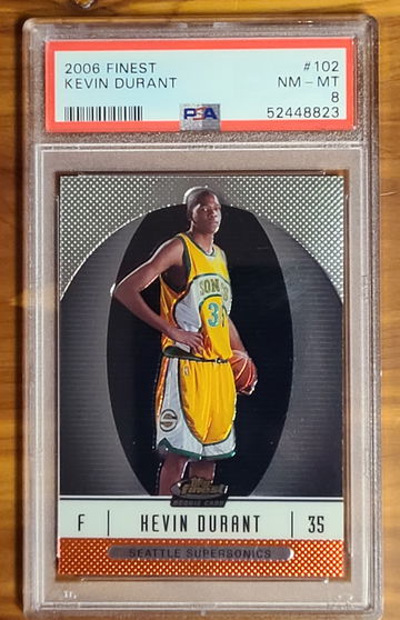 Kevin Durant 2006 Topps Finest Rookie