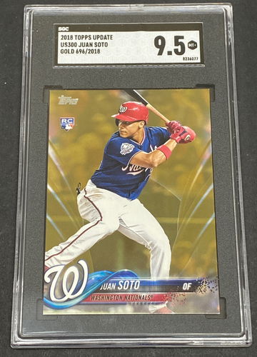 2018 Topps Juan Soto Gold 