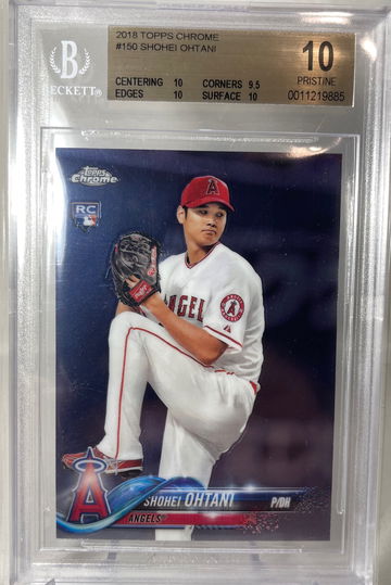 Shohei Ohtani Topps Chrome BGS 10!