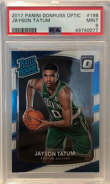 2017 optic jayson tatum rated rookie (from hk)
