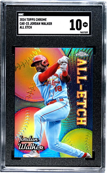 2024 Topps Chrome All-Etch Jordan Walker #CAE-23 SGC 10