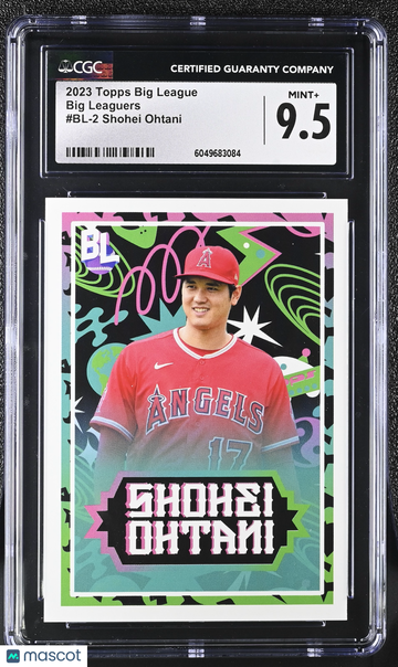 2023 Topps Big League Shohei Ohtani #BL-2 Big Leaguers CGC 9.5