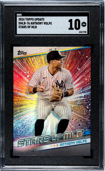 2024 Topps Update Stars of MLB Anthony Volpe #SMLB-76 SGC 10