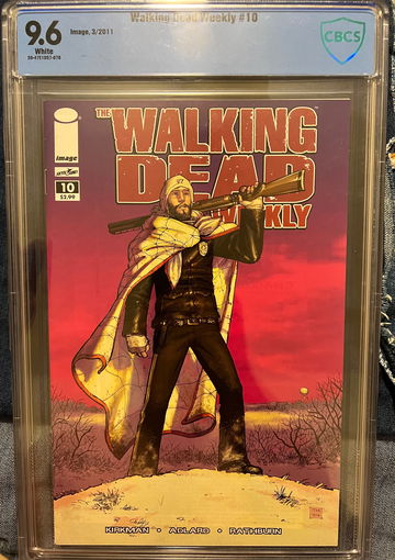 Walking Dead Weekly #10 CBCS 9.6
