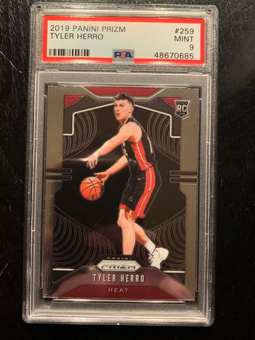 2019 Prizm Tyler Herro PSA 9