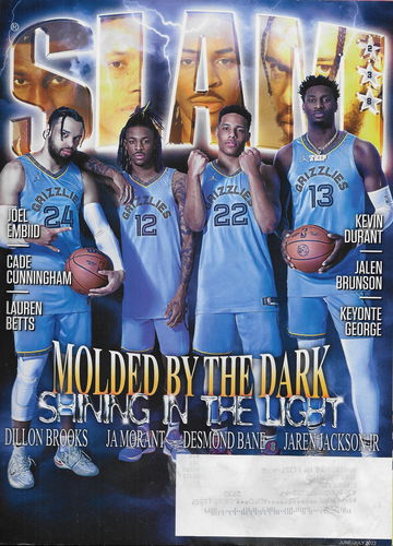 Slam Magazine June/July 2022 Ja Morant Dillon Brooks Desmond Bane Jaren Jackson Jr.
