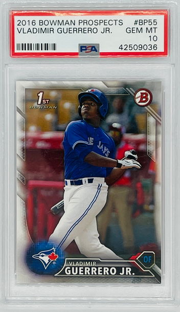 2016 Bowman Vladimir Guerrero Jr. PSA 10