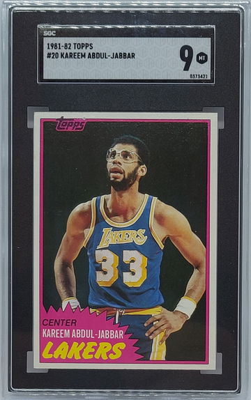 1981-82 Topps Kareem Abdul Jabbar