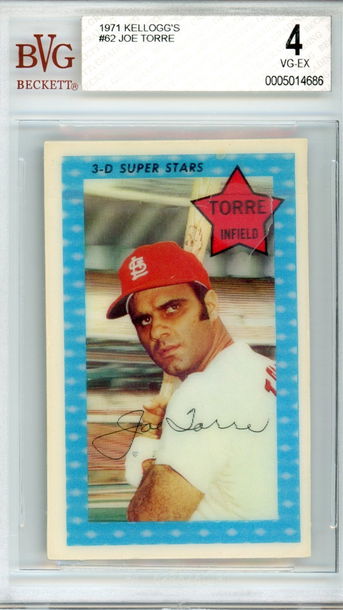 1971 KELLOGG'S  JOE TORRE BVG 4