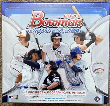 2020 Bowman Sapphire Edition box - Ships from APO🇺🇸 Takes 7-10 business days