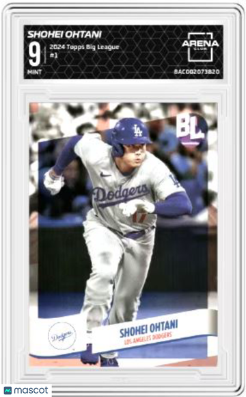 2024 Topps Big League Shohei Ohtani #1 Arena Club 9