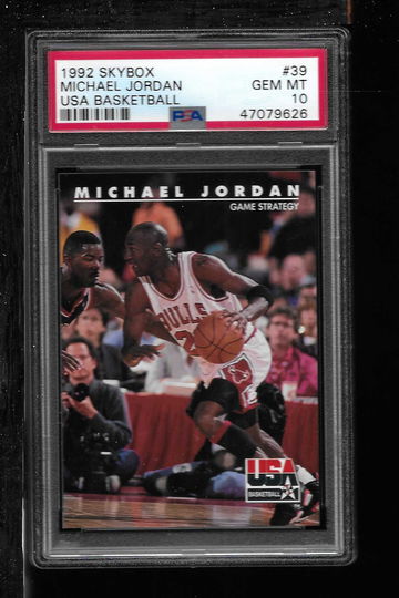 1992 SKYBOX MICHAEL JORDAN #39