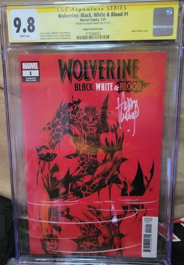 Wolverine Black White & Blood 1